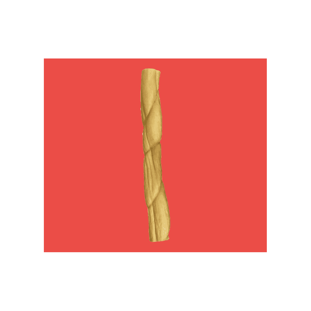 Natural Dog Treats Beef Skin Roll 30cm