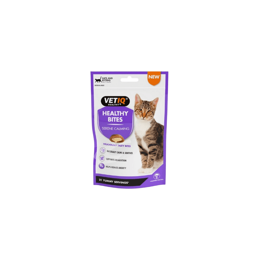 VETIQ Healthy Bites Serene Calming Cat Treats 65g