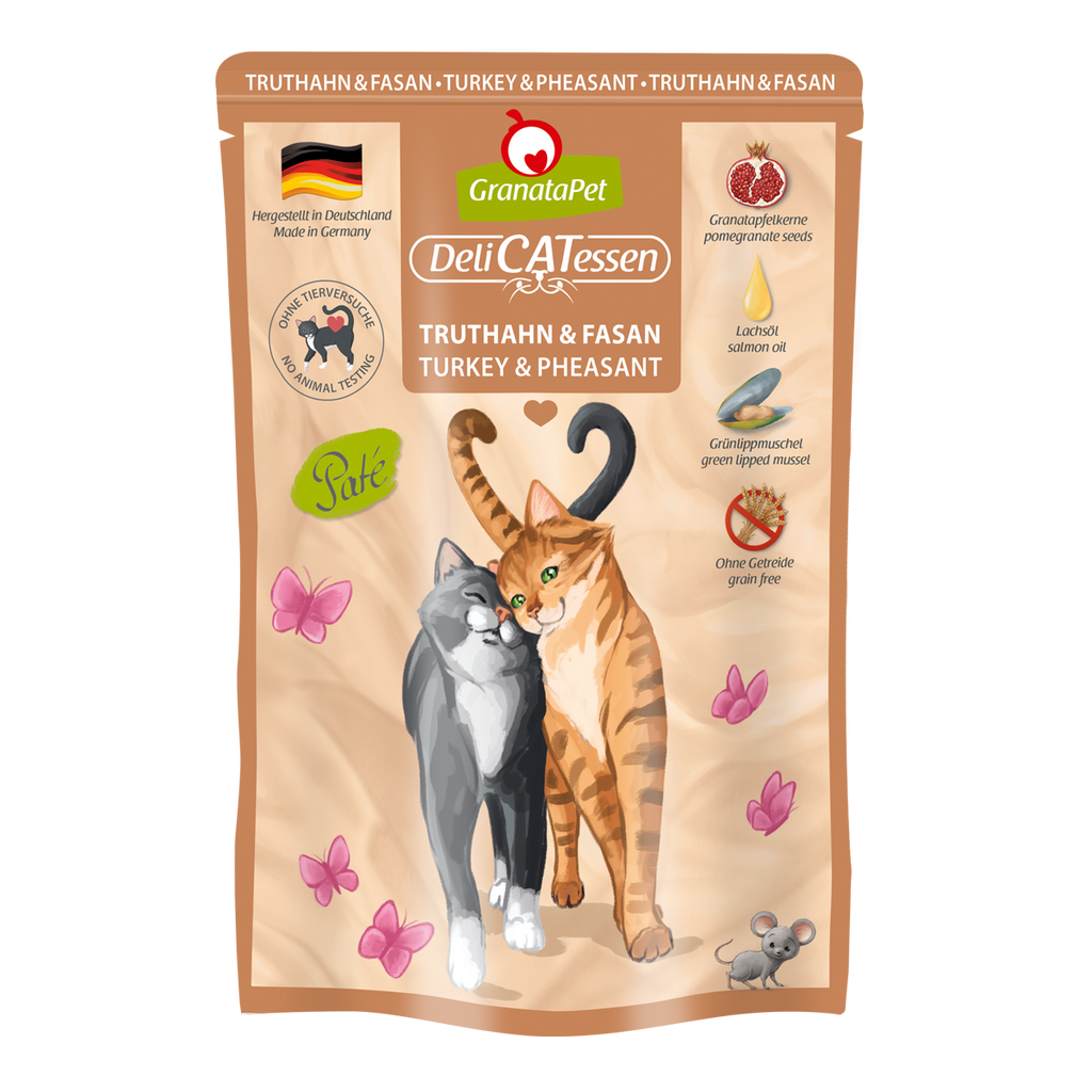 Granatapet Wet Cat Food: DeliCATessen Turkey & Pheasant 85g