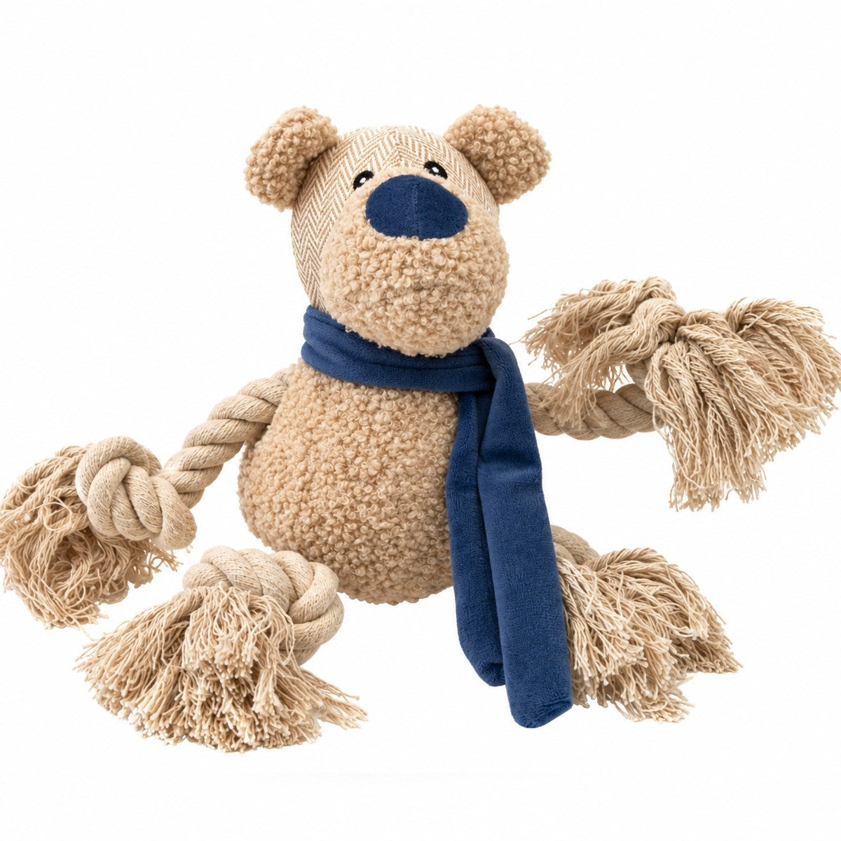 Great&Small Christmas Cosy Winter Wishes Bear & Rope