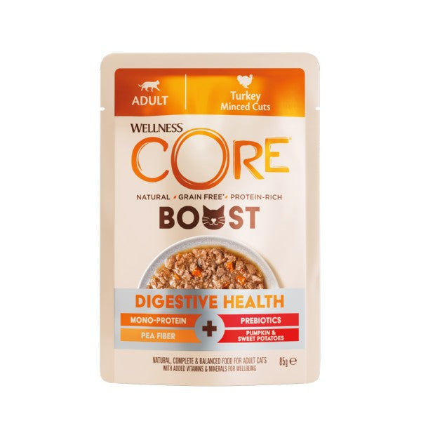 Wellness CORE Wet Cat Food: Boost Digestion Turkey 85g