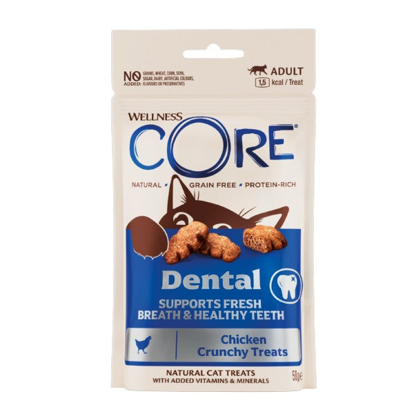 Wellness CORE Cat Treats: Dental Chicken 50g