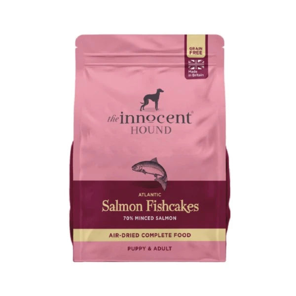 The Innocent Hound Dog Food: Air Dried Atlantic Salmon Fishcakes 1.5kg