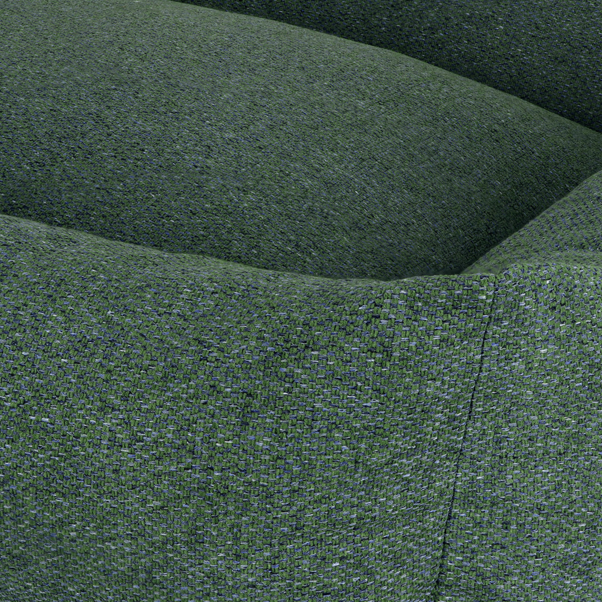 Fantail Origin Snug Botanical Green Basket Dog Bed (120cm x 95cm x 24cm)