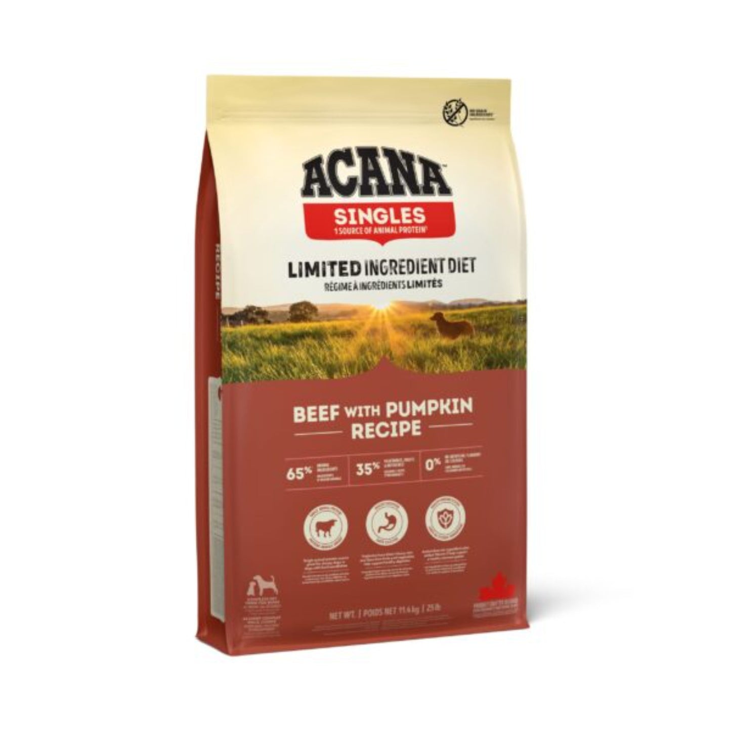 ACANA Dog Food: Adult Beef with Pumpkin