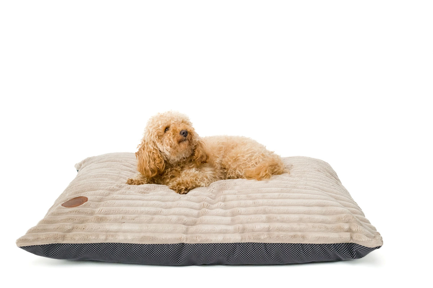 Snug & Cosy Alaska Faux Fur Taupe Lounger Cushion