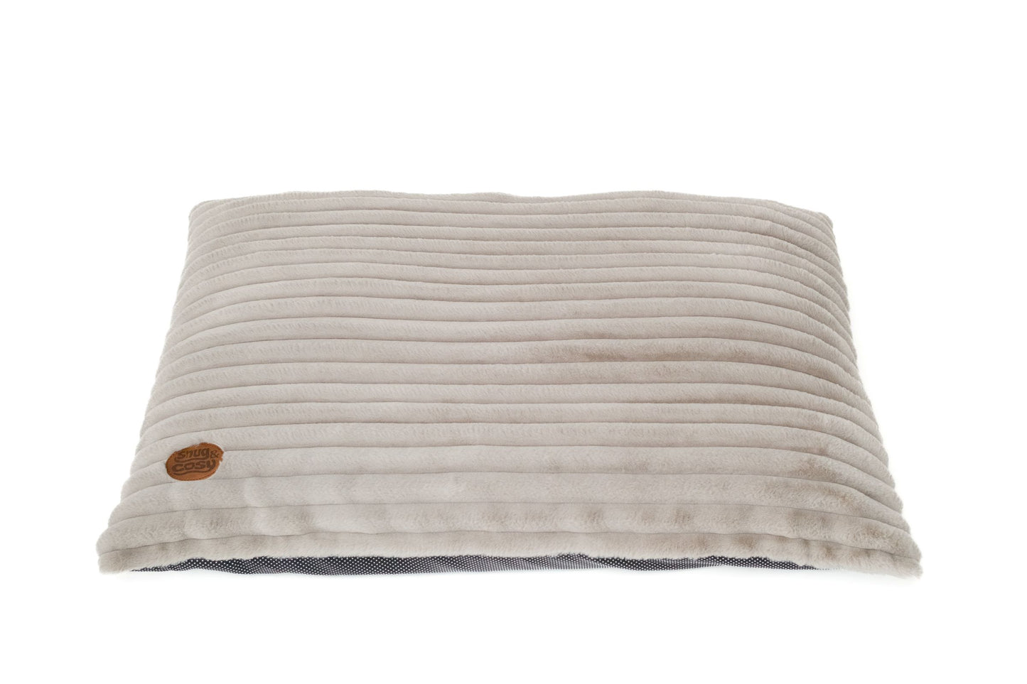 Snug & Cosy Alaska Faux Fur Taupe Lounger Cushion