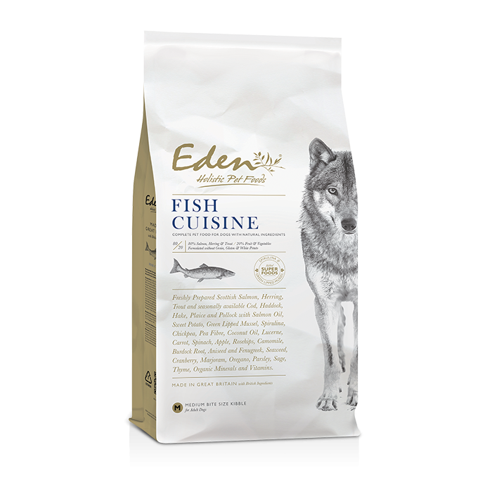 Eden Dog Food: 80/20 Fish Cuisine Medium Kibble