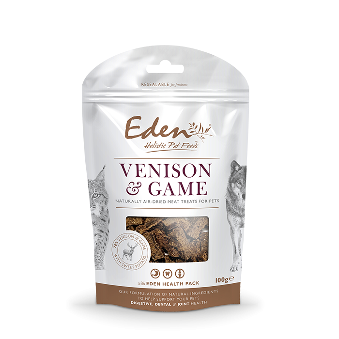 Eden Dog & Cat Treats Venison with Game