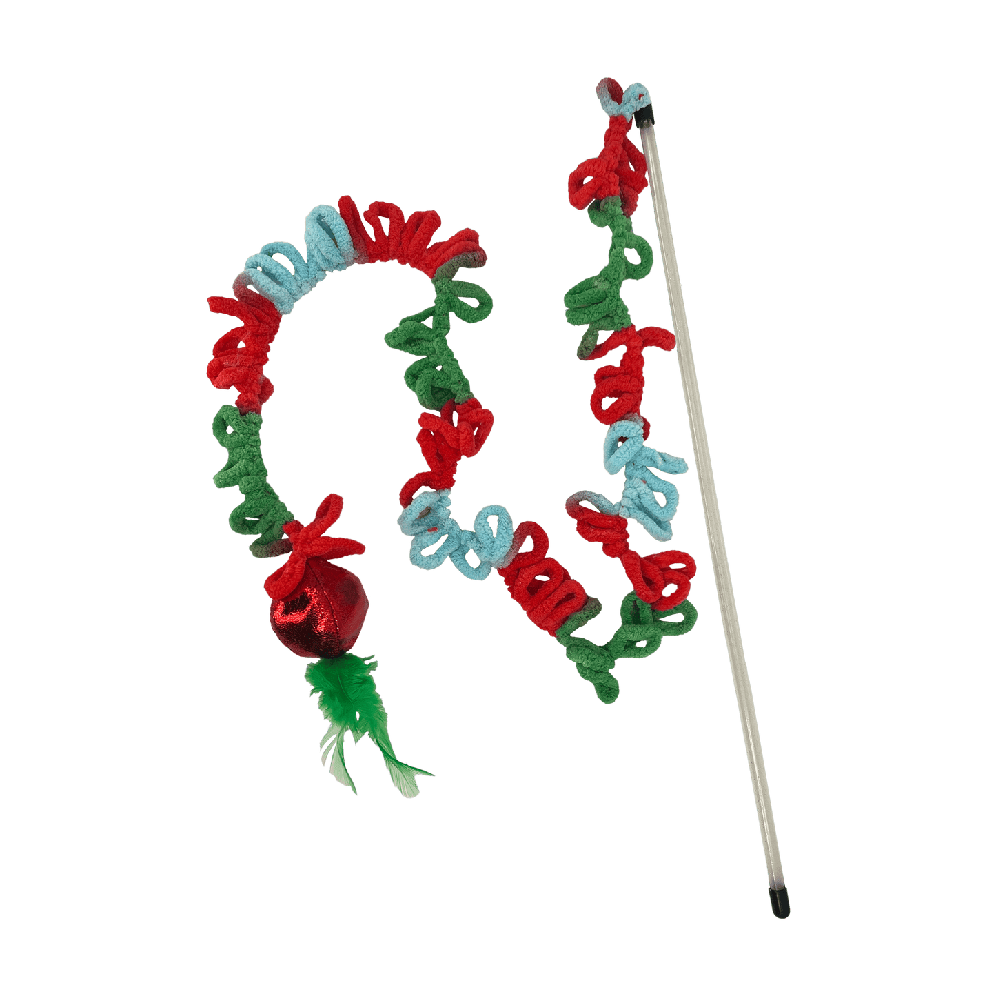 KONG Christmas Cat Teaser Loopz