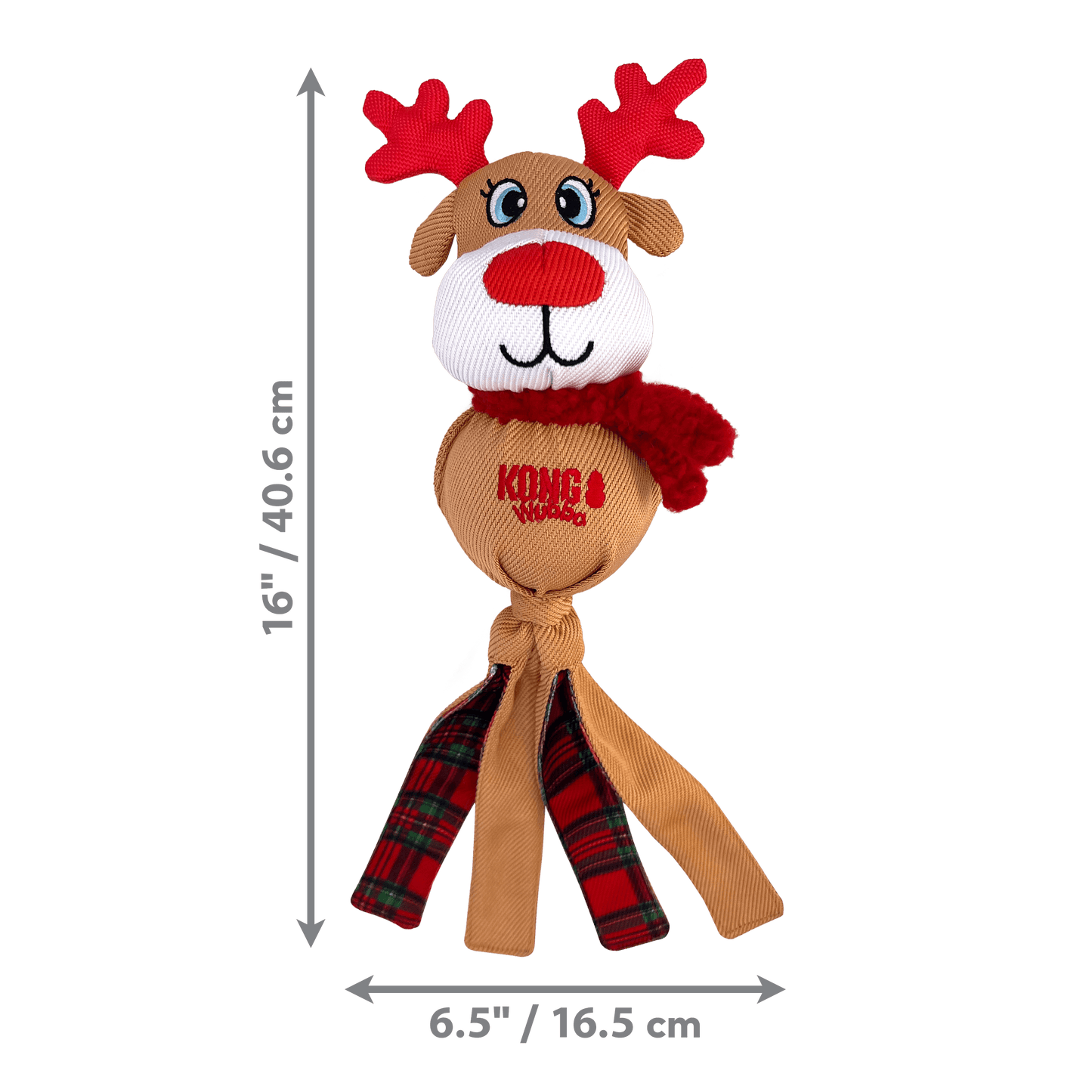 KONG Christmas Wubba Reindeer Large