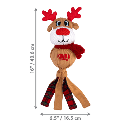 KONG Christmas Wubba Reindeer Large