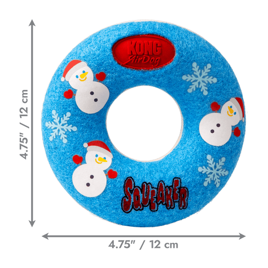 KONG Christmas AirDog Donut Medium