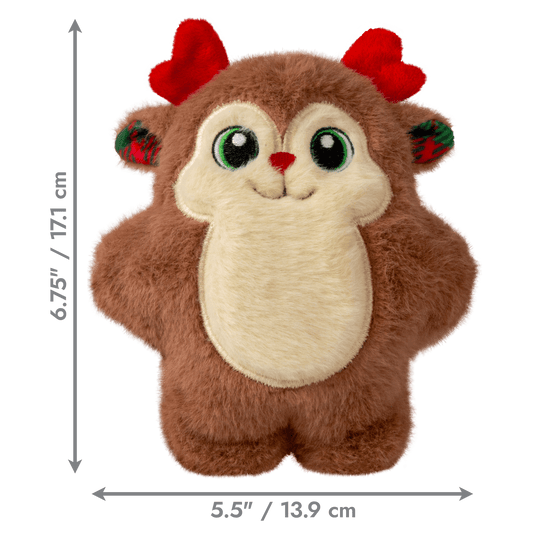 KONG Christmas Snuzzles Reindeer Small