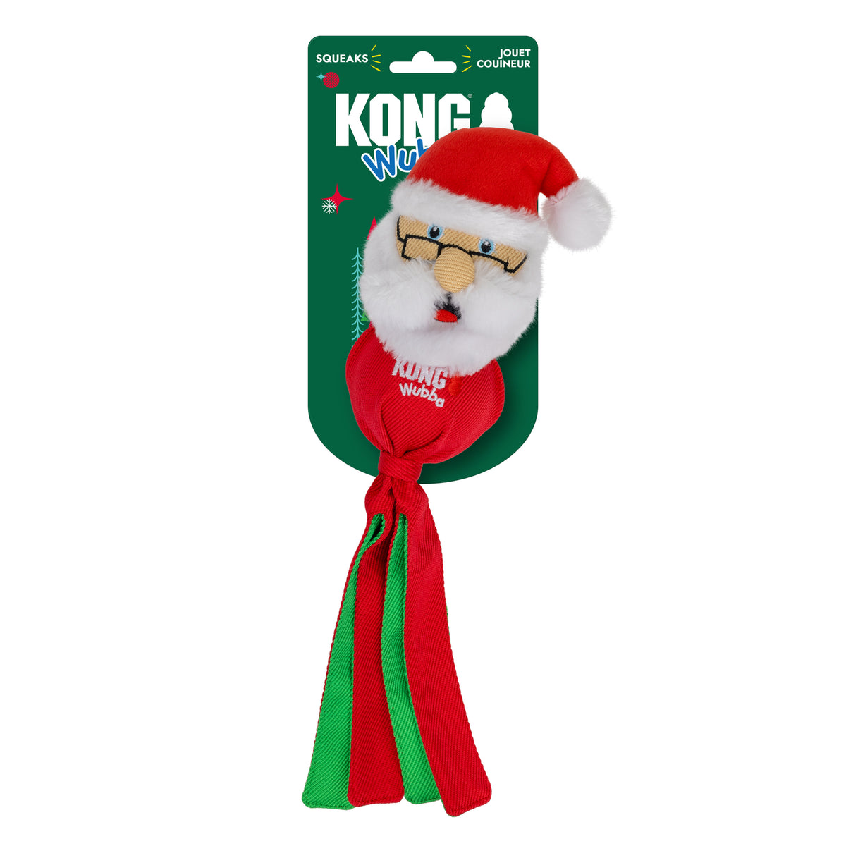 KONG Christmas Wubba Santa Large
