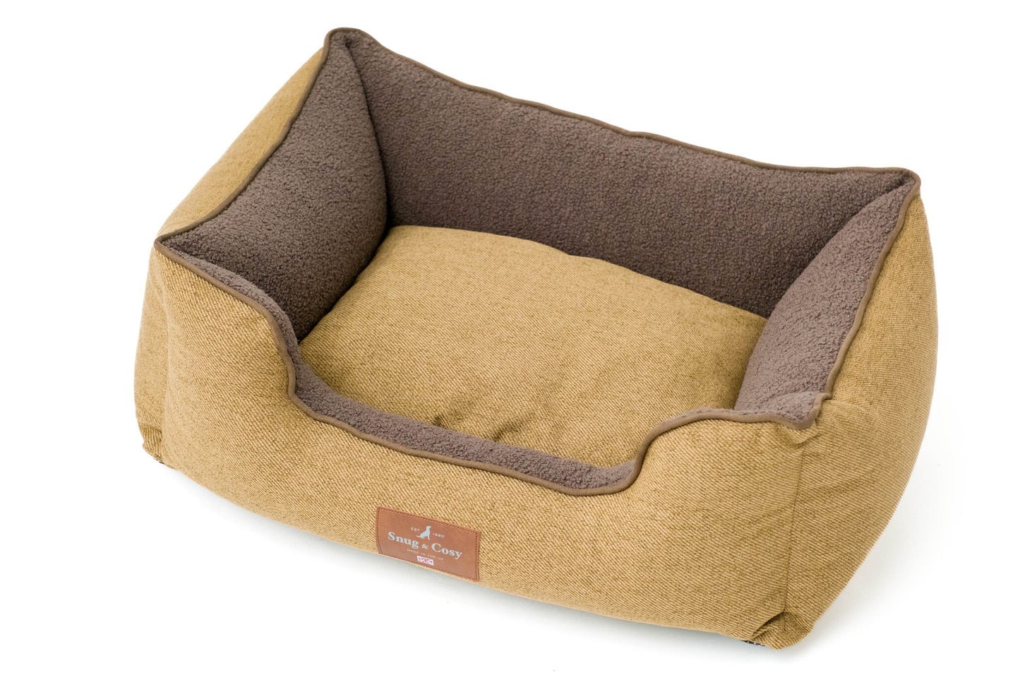 Snug & Cosy Heritage Tweed High Sided Orthopaedic Autumn Bed