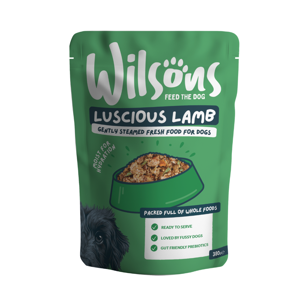 Wilsons Wet Dog Food: Fresh Adult Lamb & Rice 380g
