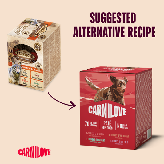 Carnilove Wet Dog Food: Pouch Adult MultiPack 4x300g