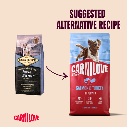 Carnilove Dog Food: Puppy Salmon & Turkey