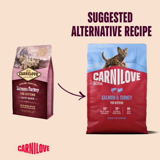 Carnilove Cat Food: Kitten Salmon & Turkey