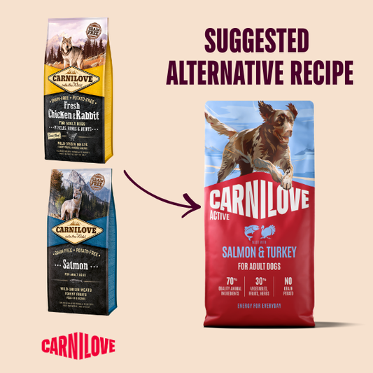 Carnilove Dog Food: Adult Salmon & Turkey