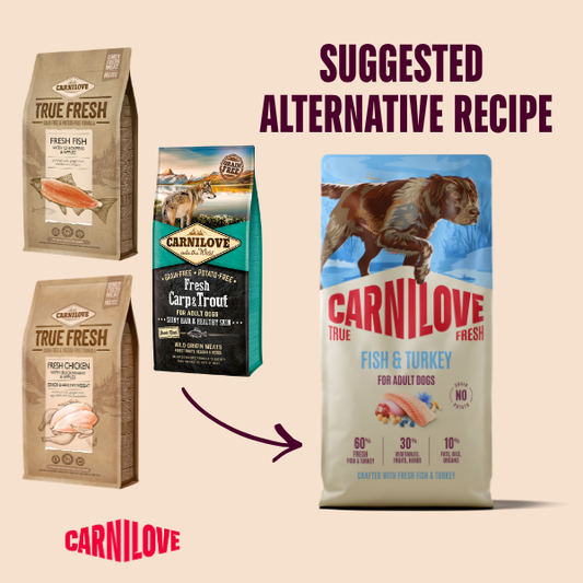 Carnilove Dog Food: True Fresh Adult Fish & Turkey