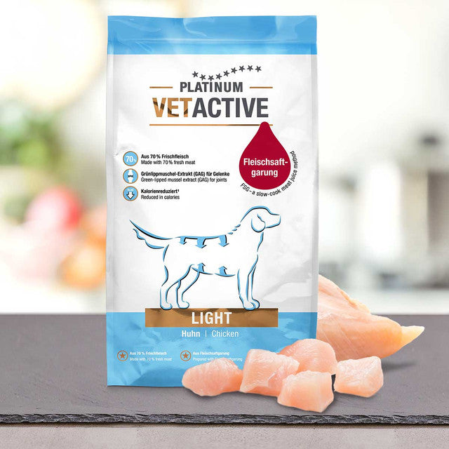 Platinum Dog Food: VETACTIVE Light Chicken
