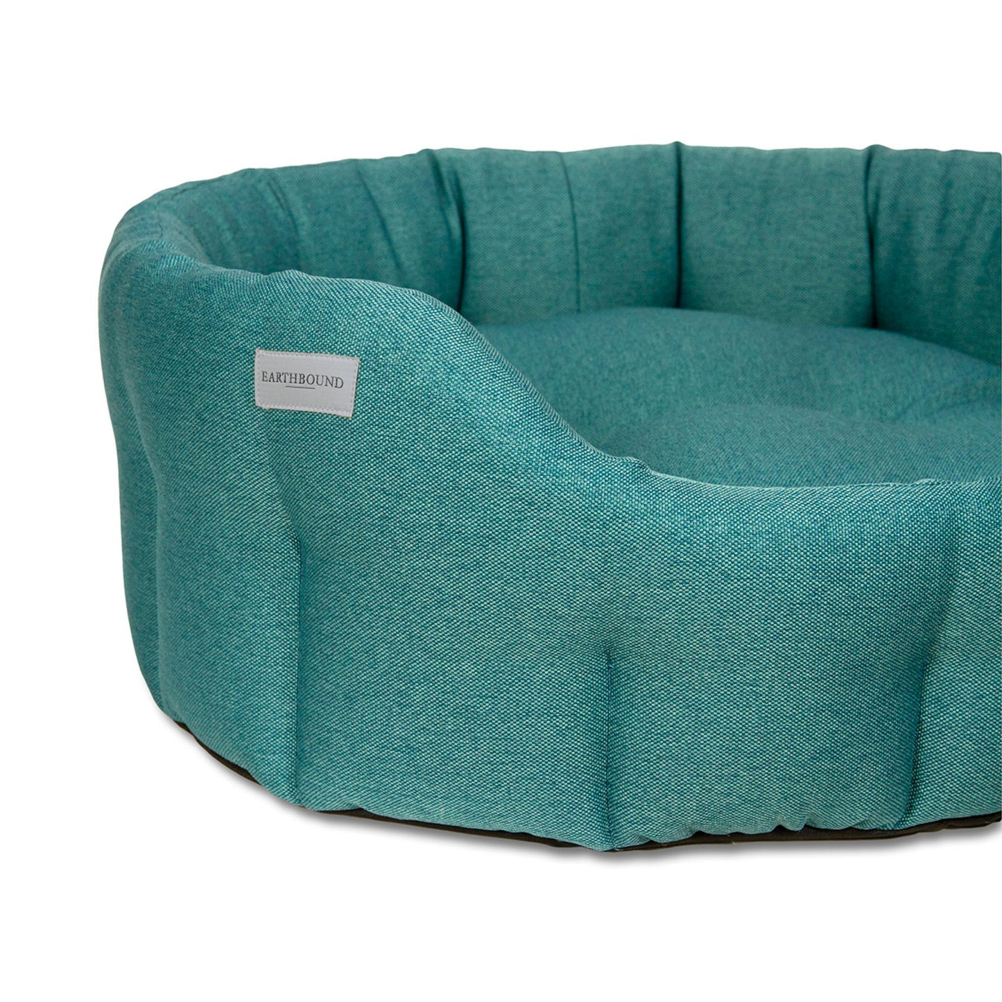 Earthbound Round Camden Bed Teal