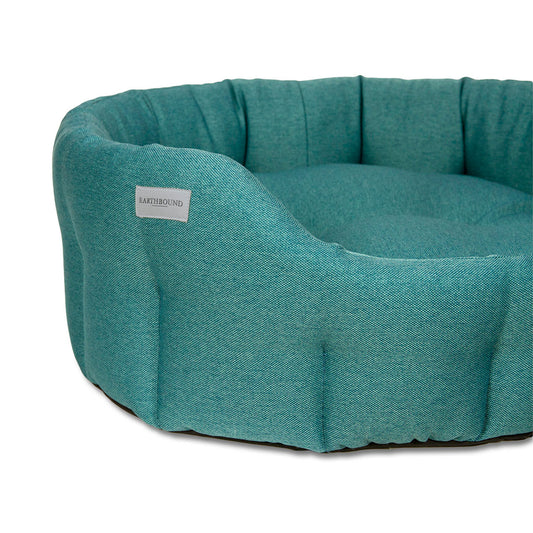Earthbound Round Camden Bed Teal