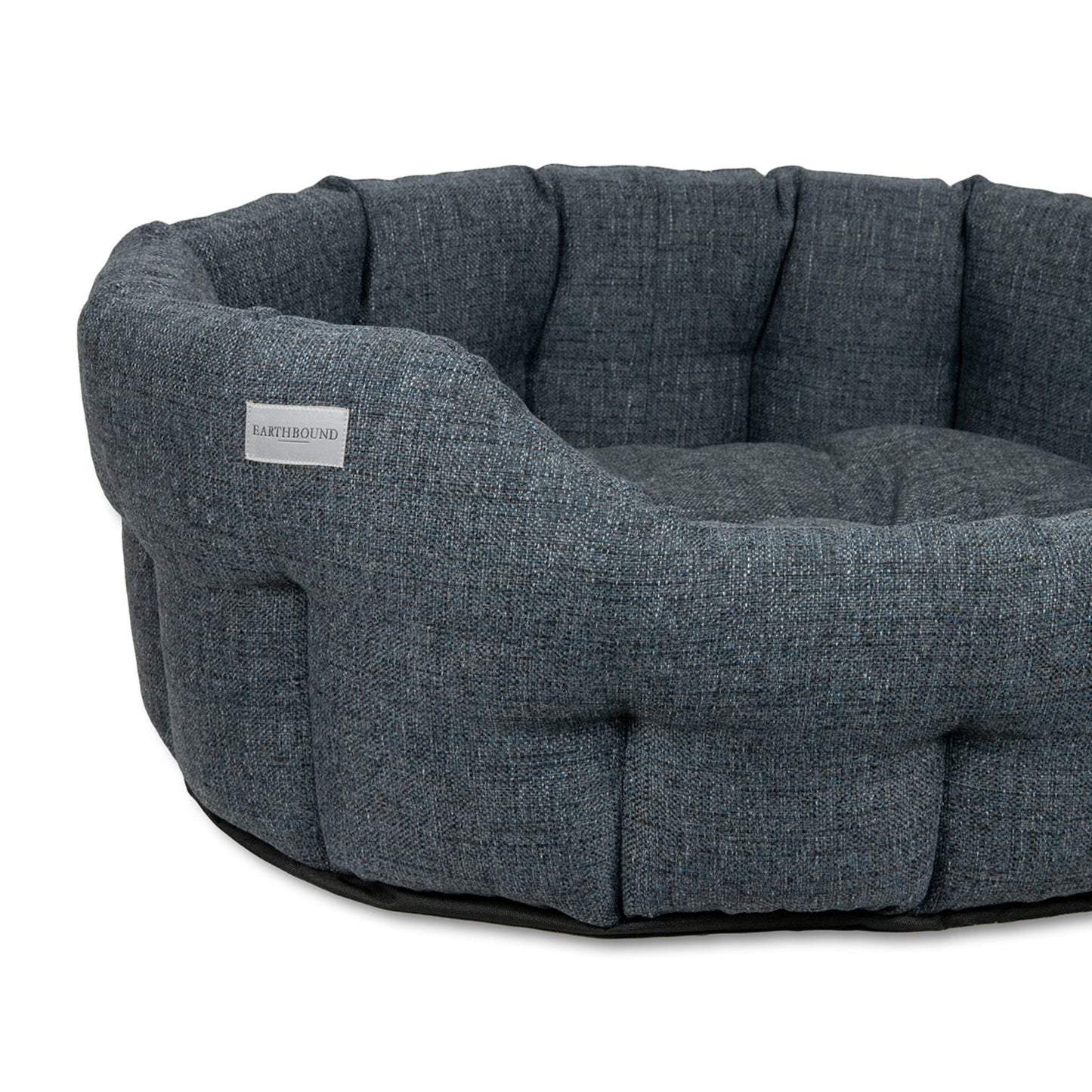 Earthbound Round Banbury Bed Night Blue