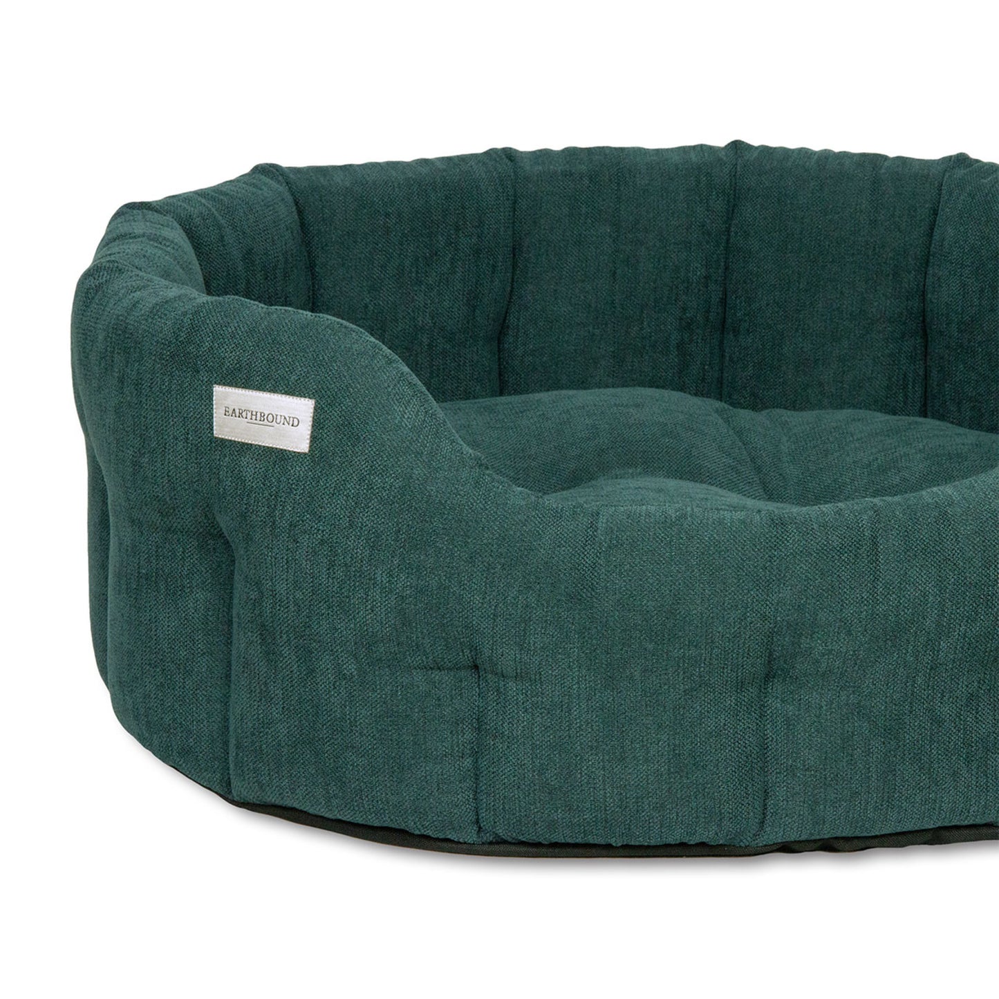Earthbound Round Orkney Bed Evergreen