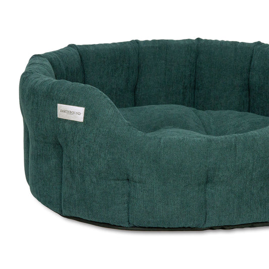 Earthbound Round Orkney Bed Evergreen