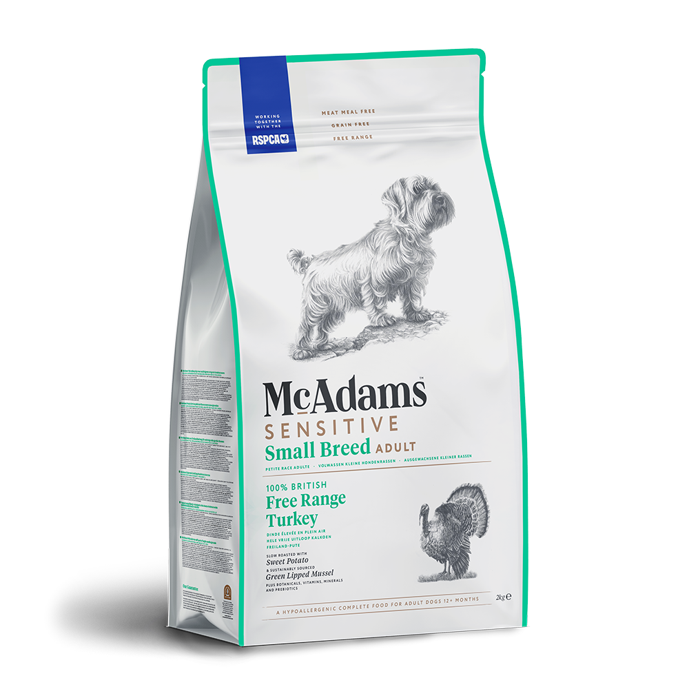 McAdams Dog Food: Adult Small Breed Free Range Turkey
