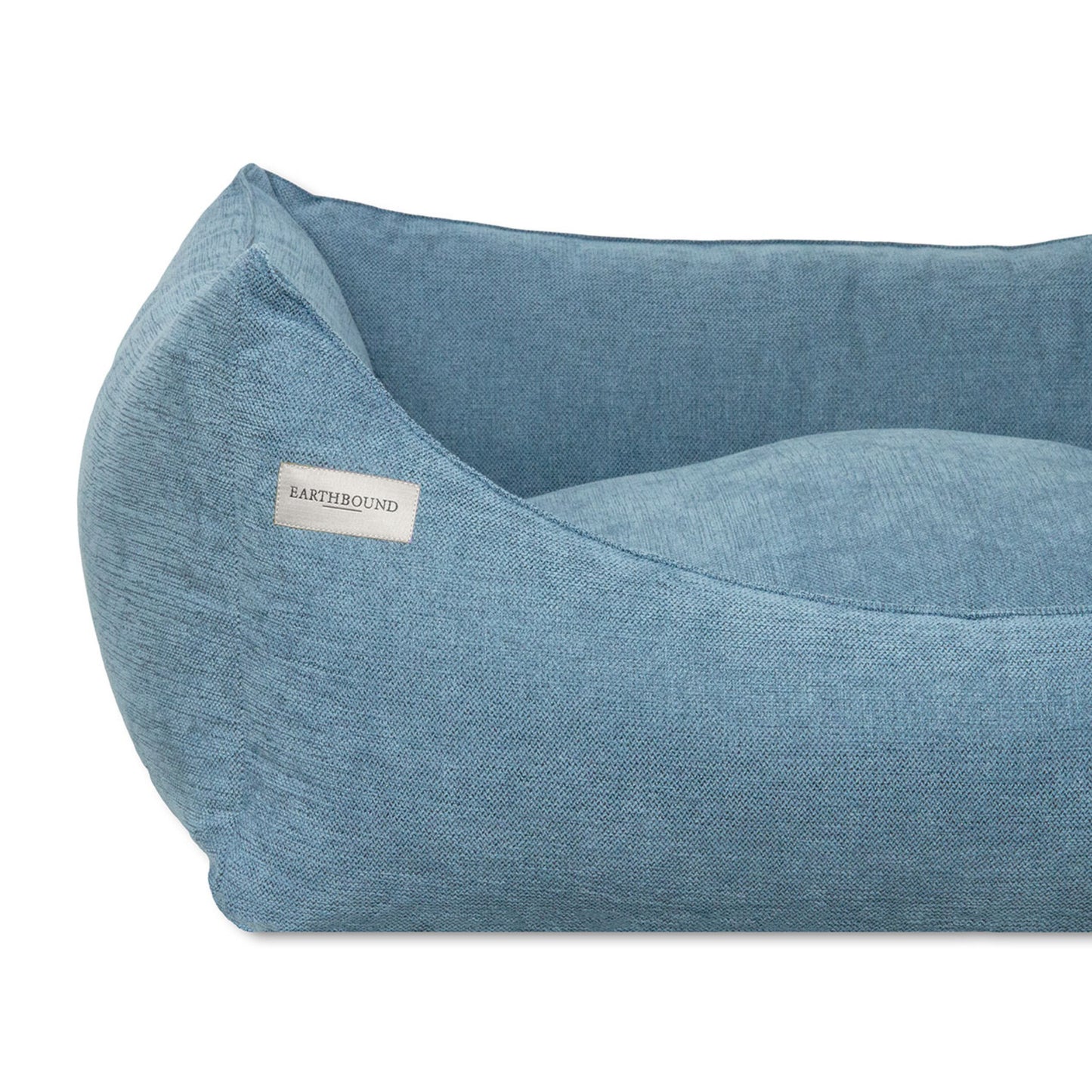 Earthbound Rectangular Removable Cover Orkney Bed Daisy Blue