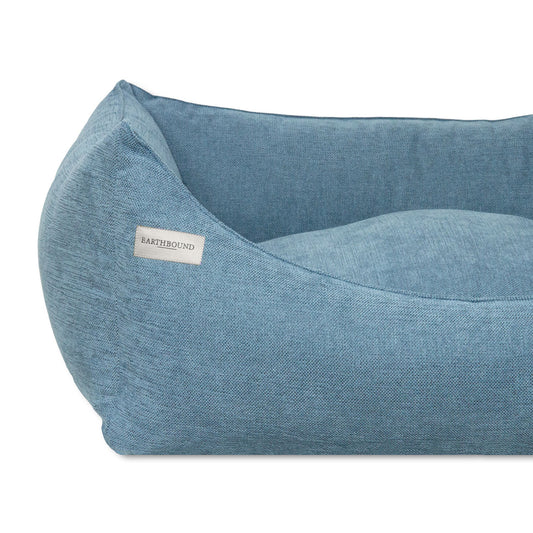 Earthbound Rectangular Removable Cover Orkney Bed Daisy Blue