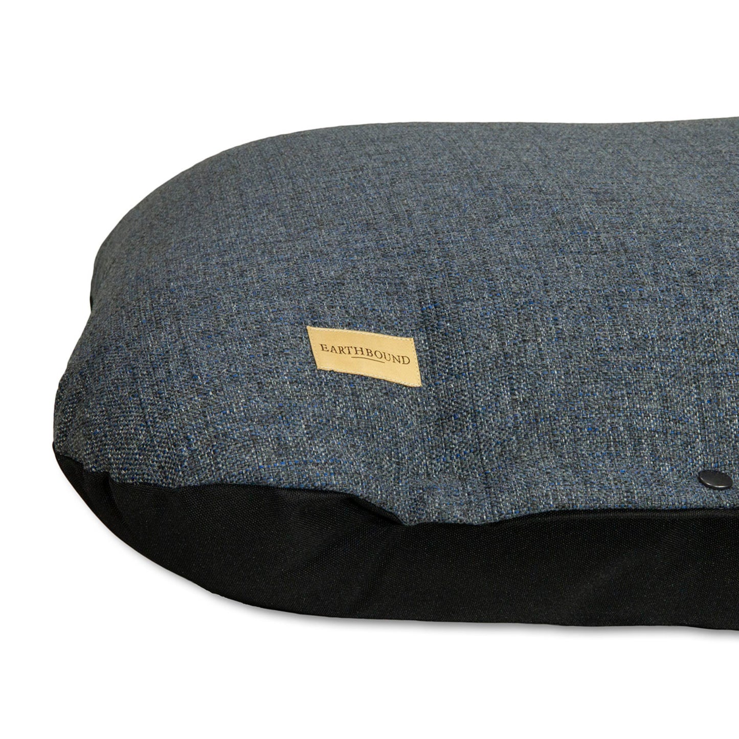 Earthbound Flat Cushion Banbury Night Blue