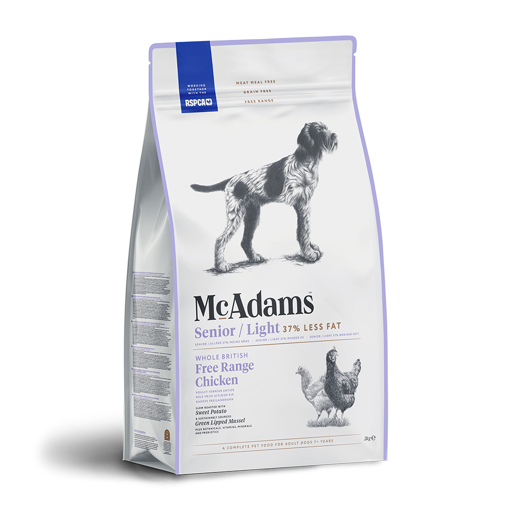 McAdams Dog Food: Senior/ Light Free Range Chicken