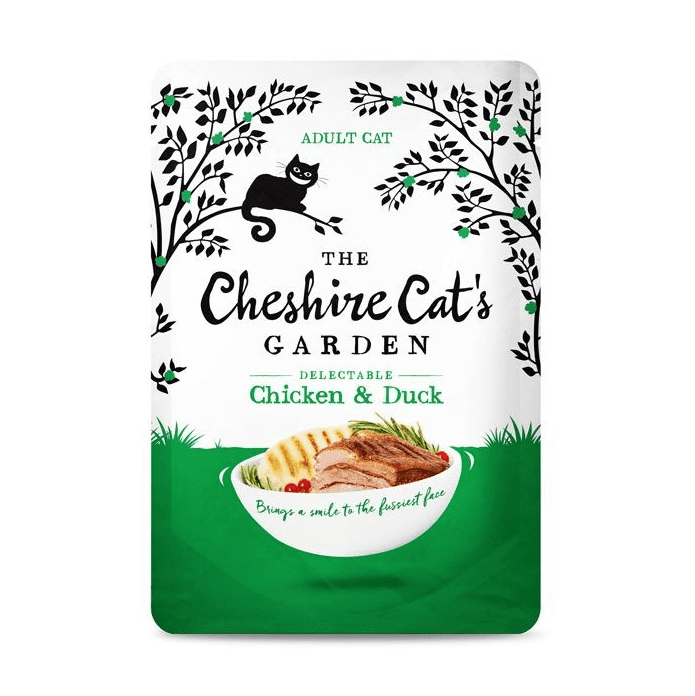 Cheshire's Cat Garden Cat Food: Adult Chicken & Duck 8x85g