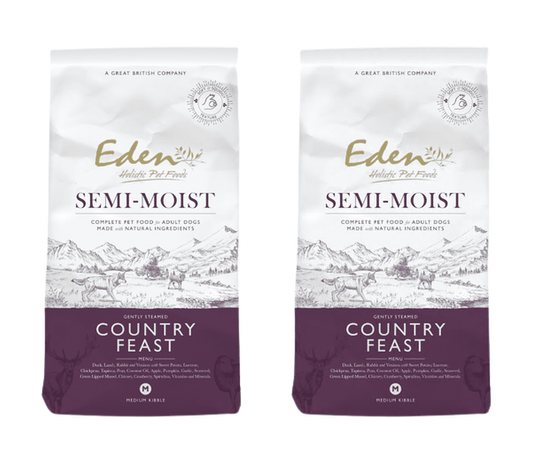 Eden Semi Moist Dog Food: Country Feast