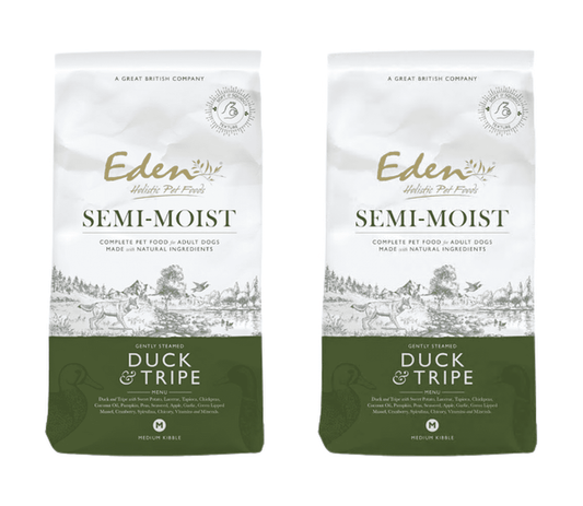 Eden Semi Moist Dog Food: Duck & Tripe