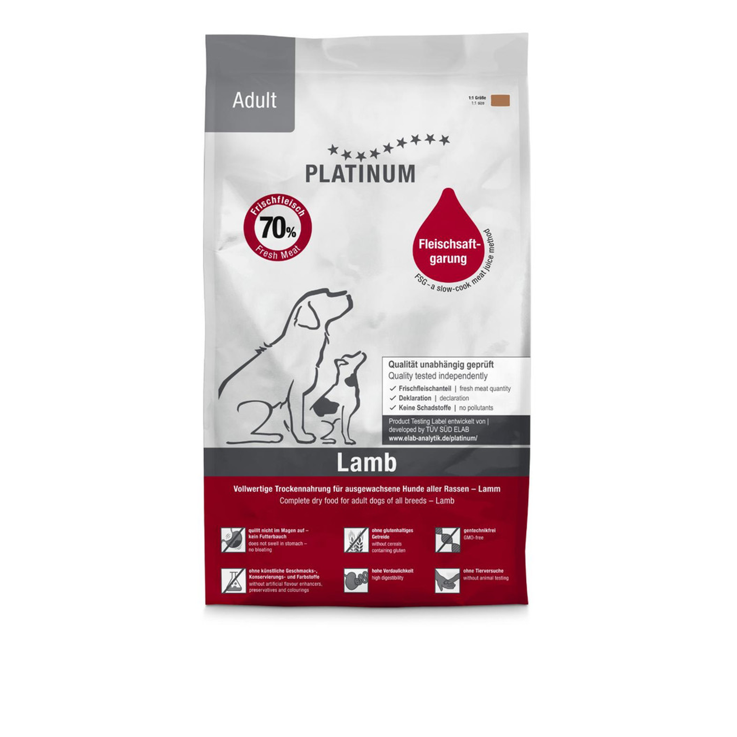 Platinum Dog Food: Adult Lamb