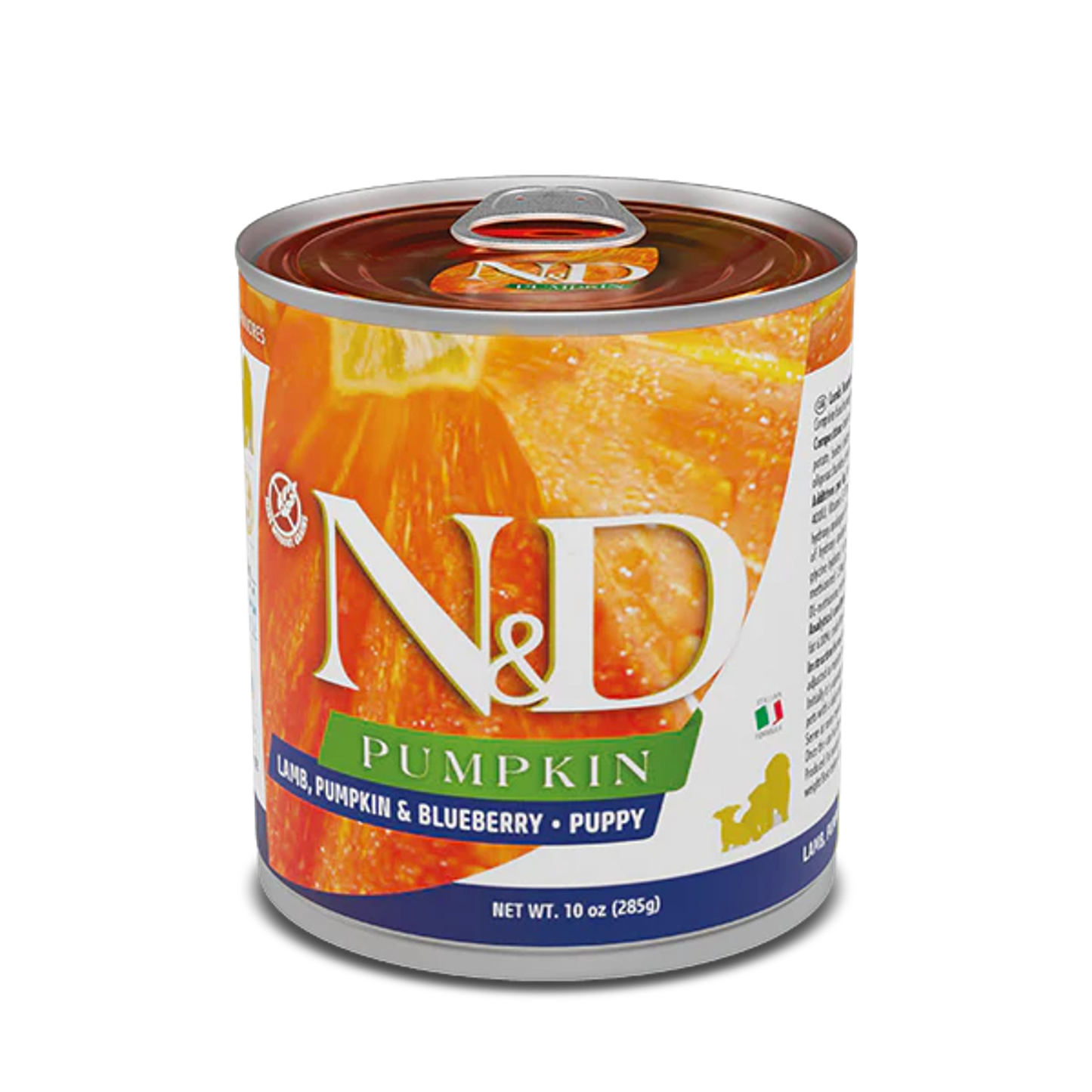 Natural & Delicious Wet Dog Food: Pumpkin Puppy Lamb, Pumpkin & Pomegranate 285g