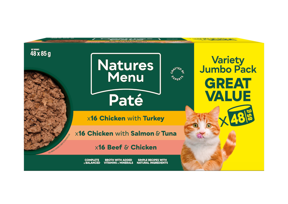 Natures Menu Wet Cat Food: MultiPack 48x85g