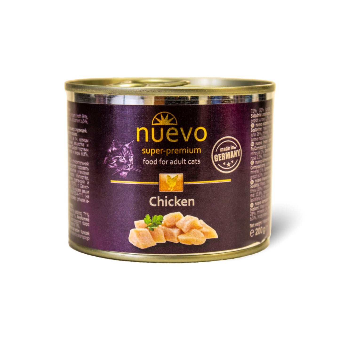 Nuevo Wet Cat Food: Adult Chicken 200g