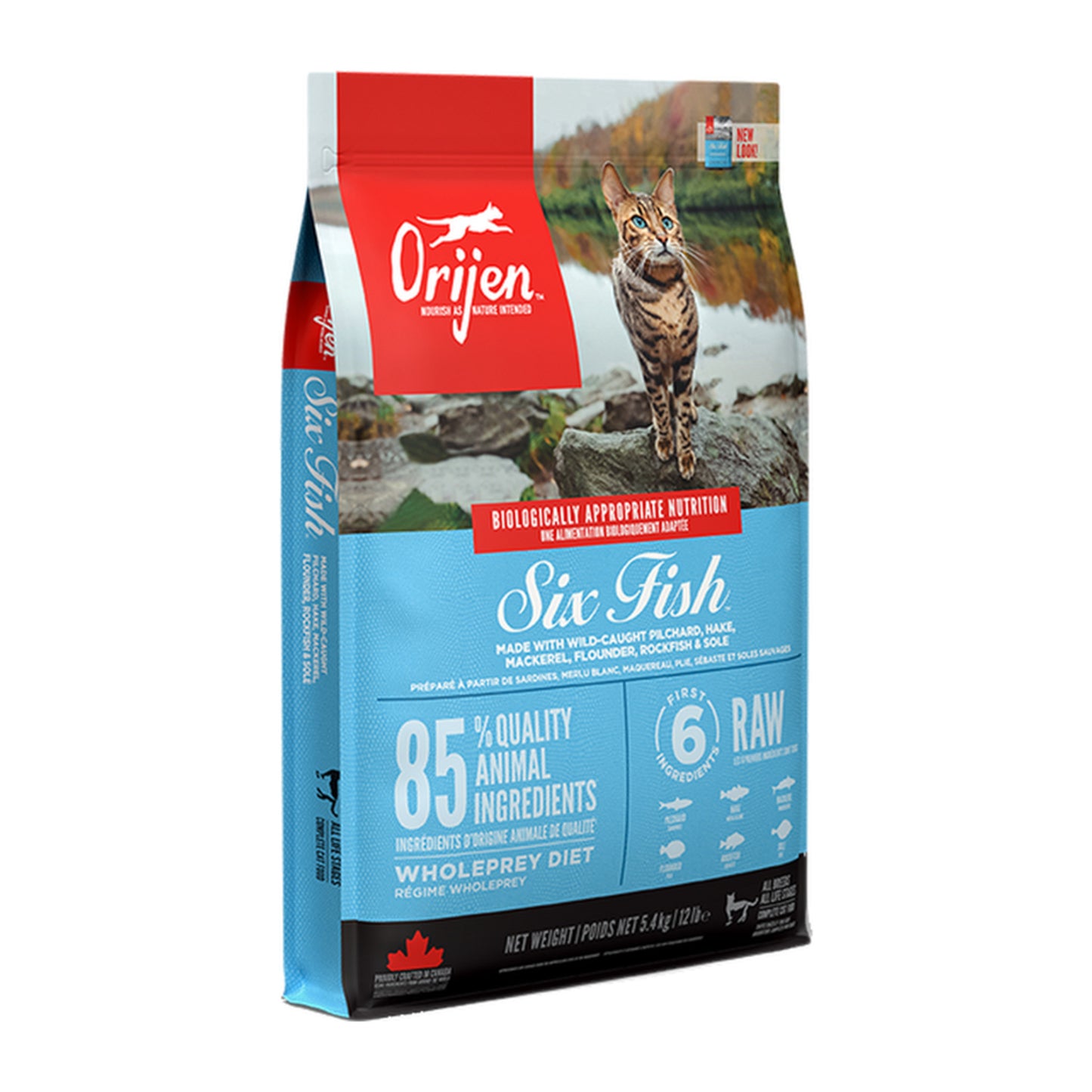 ORIJEN Cat Food: Six Fish 340g
