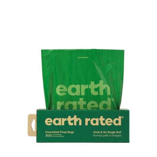 Earth Rated Lavender Scented Grab & Go Poop Bags 300pk