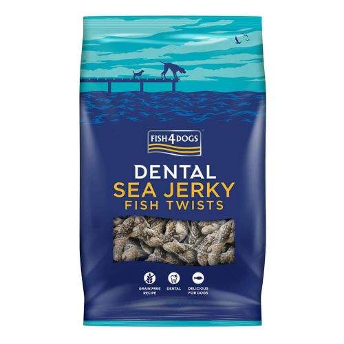Fish4Dogs Treats: Sea Jerky Treats Fish Twists 500g