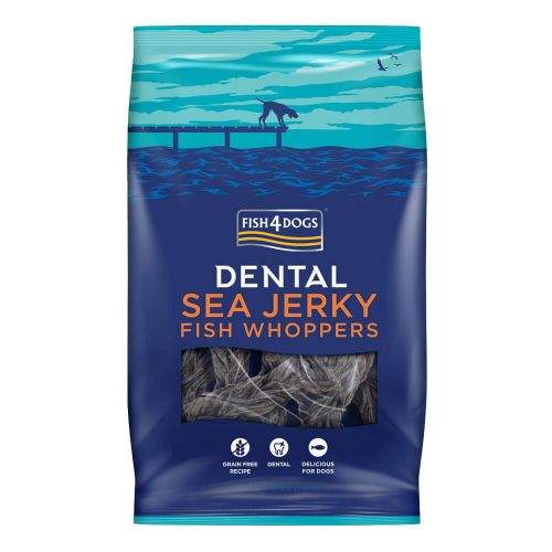 Fish4Dogs Treats: Sea Jerky Treats Fish Whoppers 500g