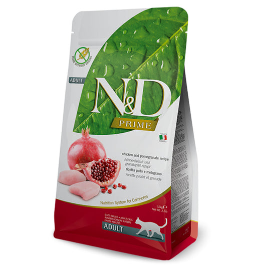 Natural & Delicious Cat Food: Prime Adult Chicken & Pomegranate