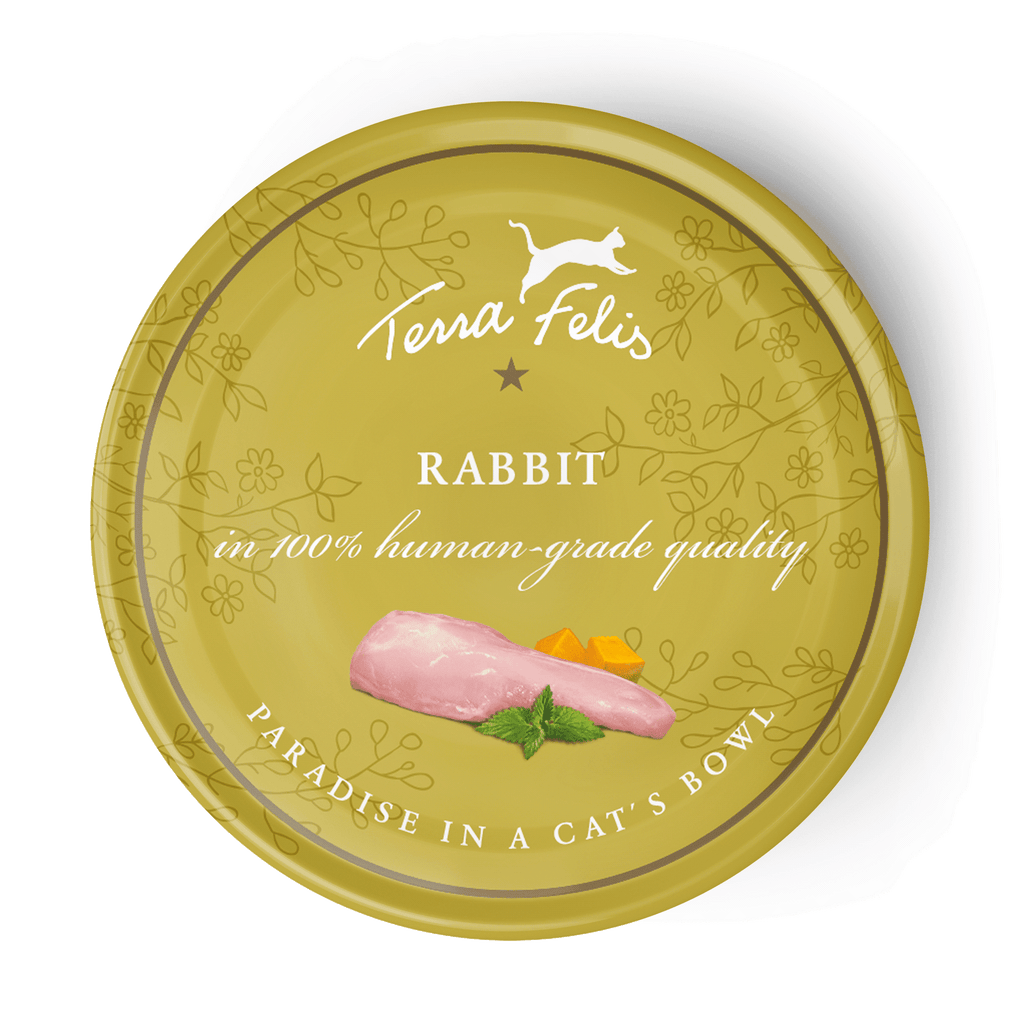 Terra Felis Wet Cat Food: Rabbit